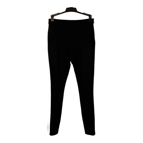 Alice + Olivia Daryl Riding Pant in Black & Natural - Picture 3 of 15